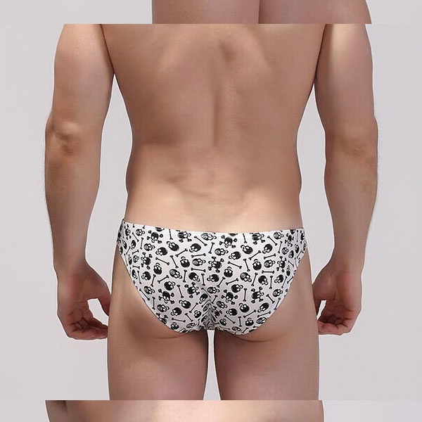 Wang Jiang Skull & Bone Low Rise Briefs ⋆ South Pacific Underwear