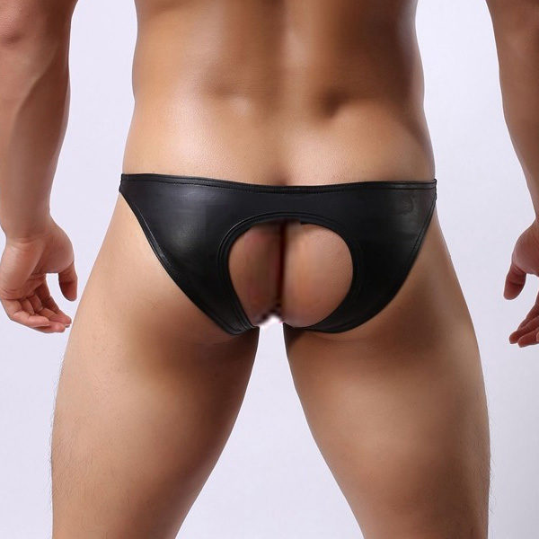 mens open back underwear