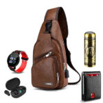 Fly Bag with travel gear kit